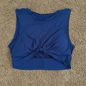 Blue Swim Top - M